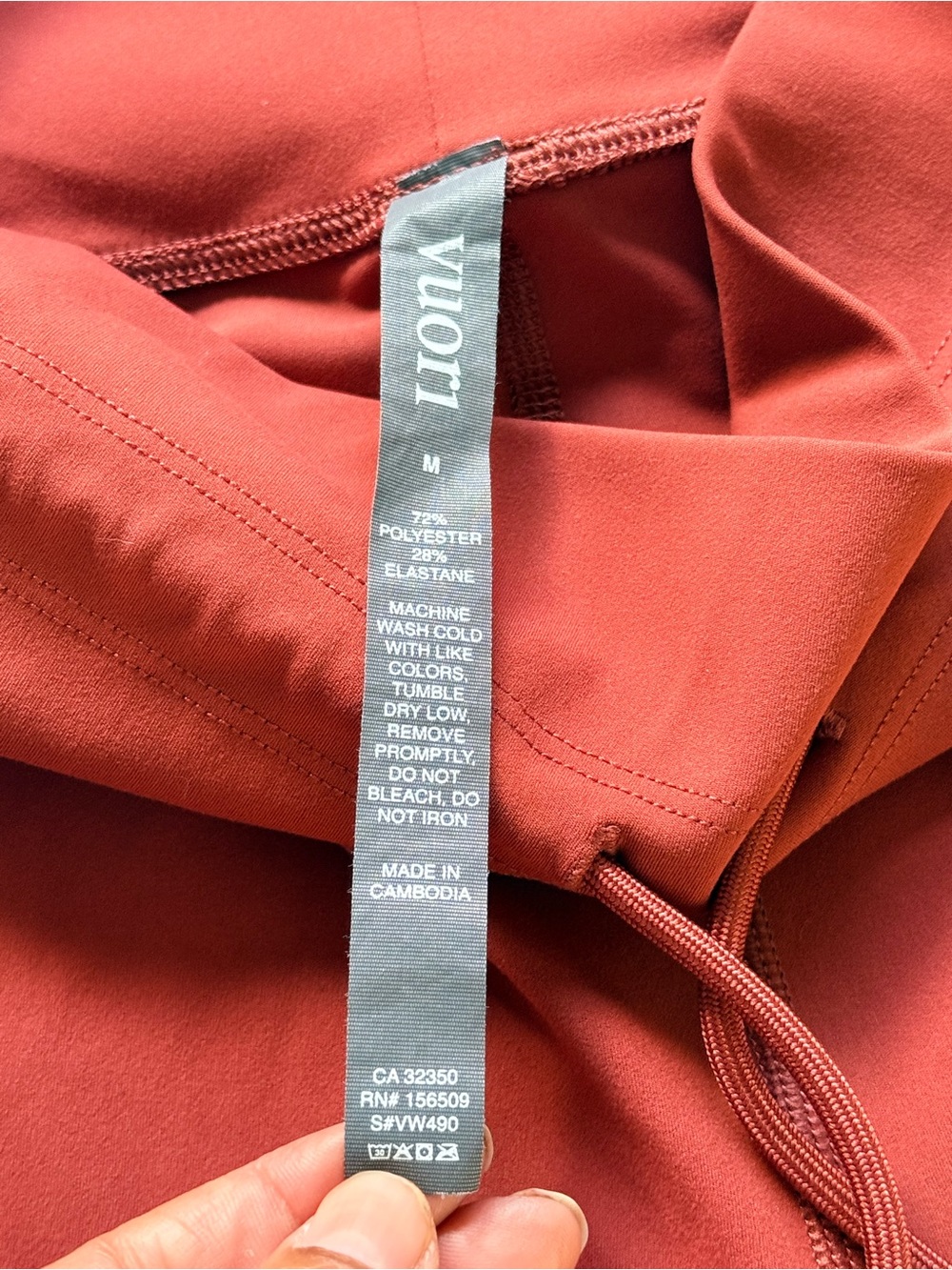 Vuori Women’s Rust Active Leggings - Picture 4 of 9